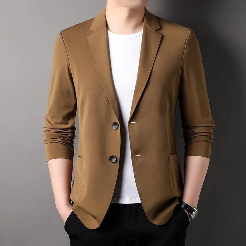 Herren Blazer im Slim Fit mit Anzugkragen
