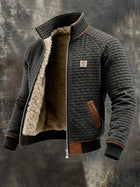 Gian | Herren Winterjacke gefüttert, Steppdesign