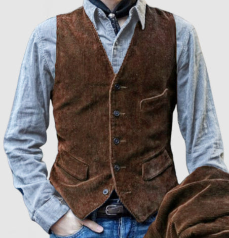 Herren Cordjacke im Casual-Stil für den Winter
