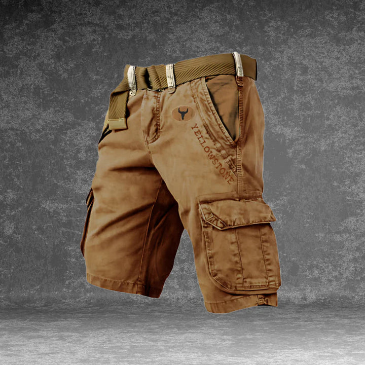 Lars | Cargo Shorts mit Washed Look