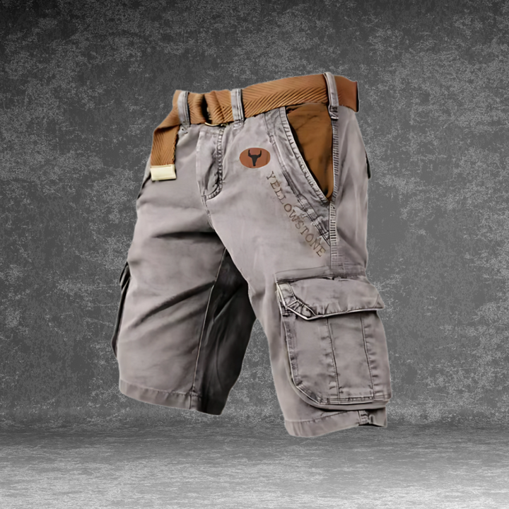 Lars | Cargo Shorts mit Washed Look