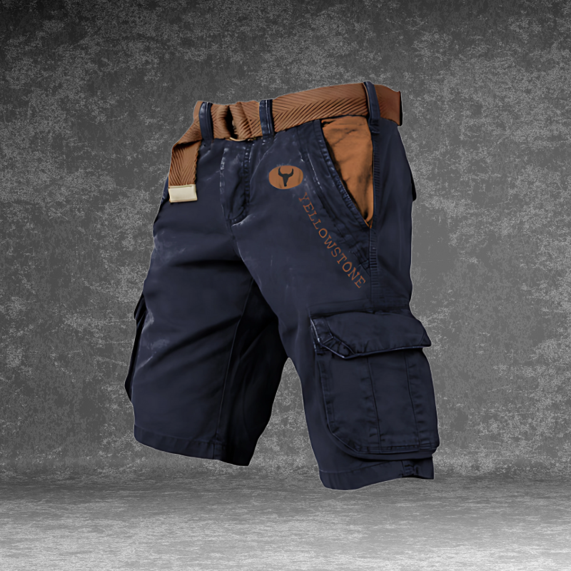 Lars | Cargo Shorts mit Washed Look