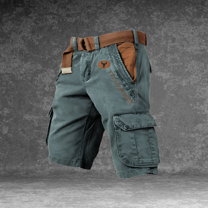 Lars | Cargo Shorts mit Washed Look