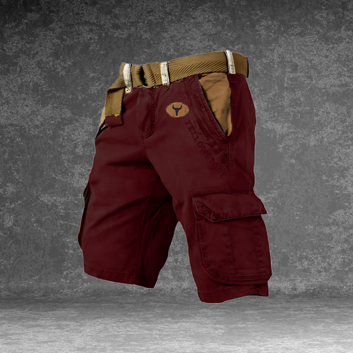 Lars | Cargo Shorts mit Washed Look