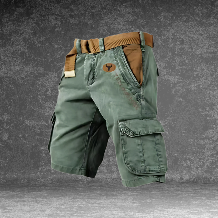 Lars | Cargo Shorts mit Washed Look