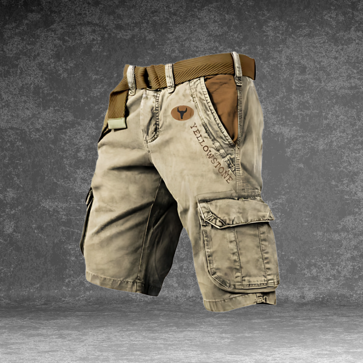 Lars | Cargo Shorts mit Washed Look