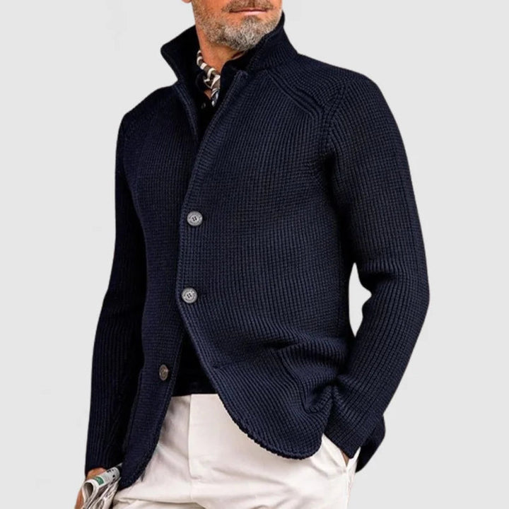 Emil | Herren Cardigan mit Stehkragen