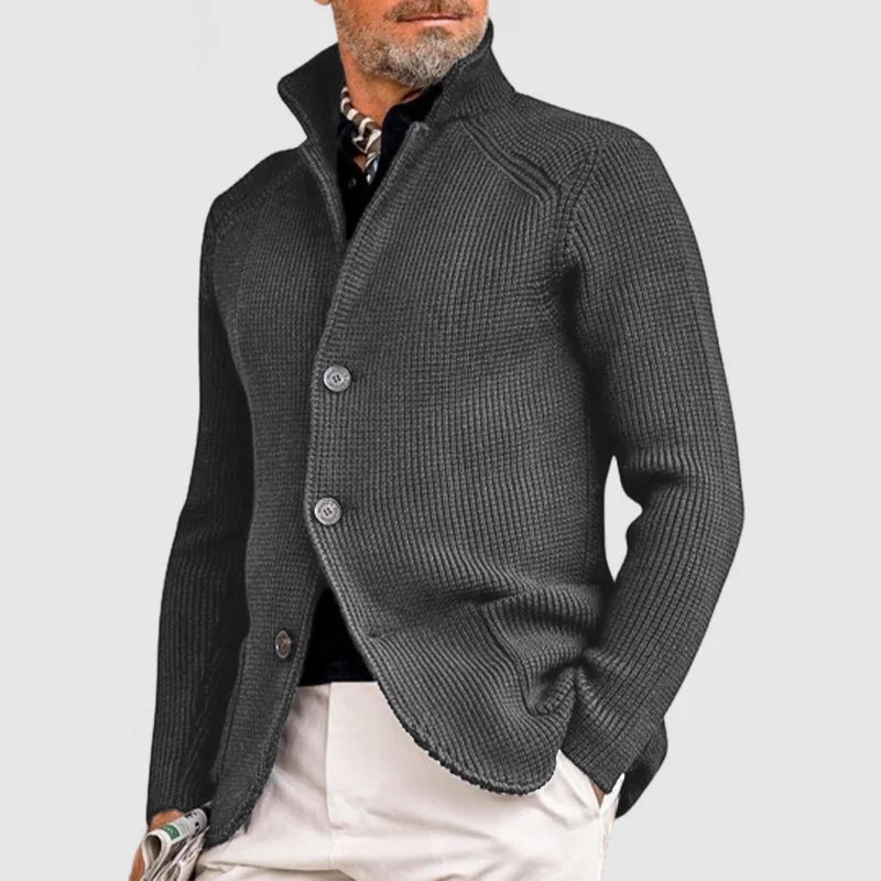 Emil | Herren Cardigan mit Stehkragen