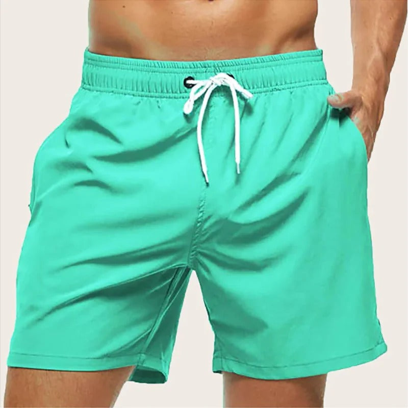 David | Herren Badeshorts mit elastischem Bund
