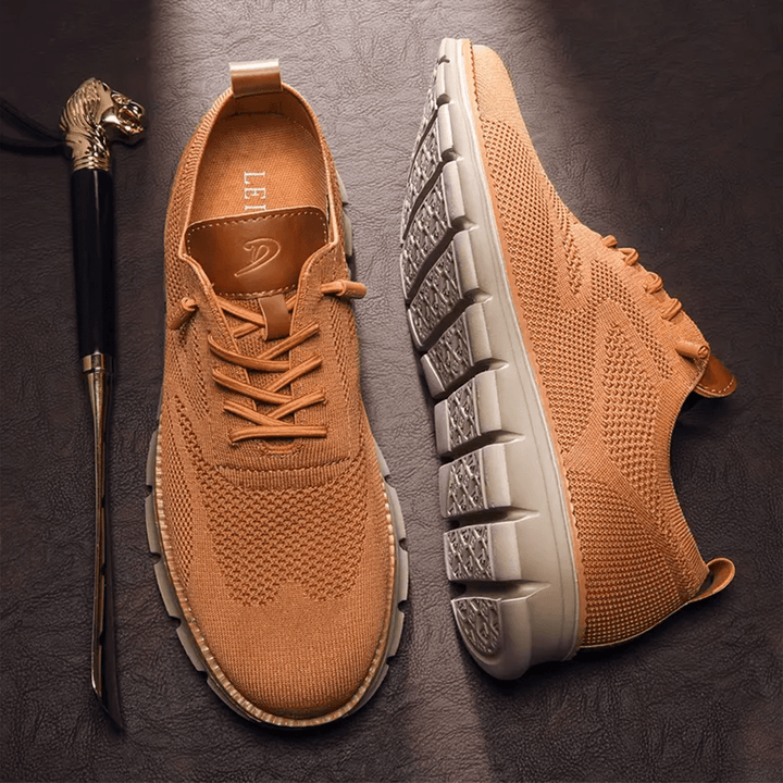 David | Moderne Herren Sneaker mit Strick-Obermaterial