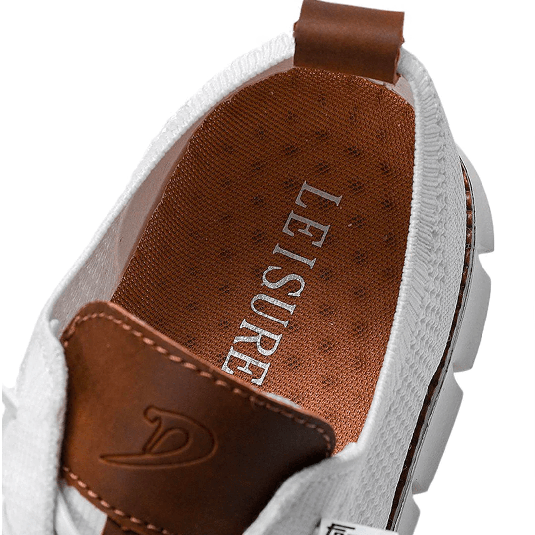 David | Moderne Herren Sneaker mit Strick-Obermaterial