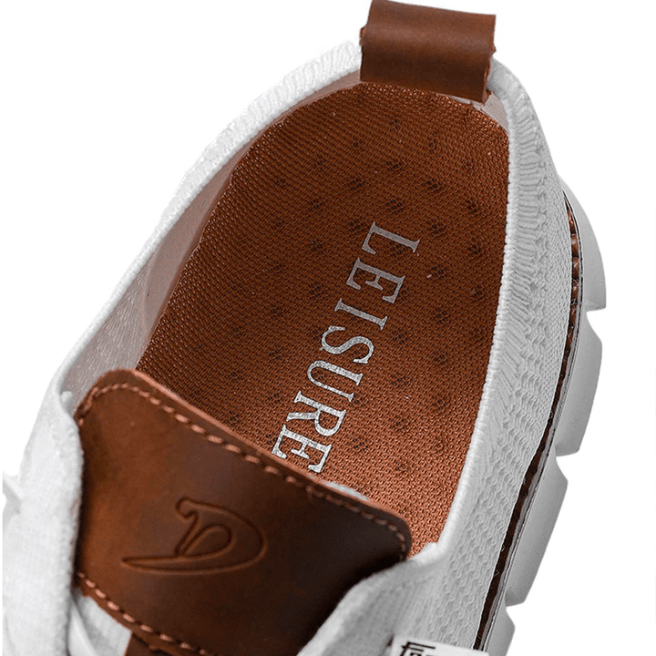 David | Moderne Herren Sneaker mit Strick-Obermaterial