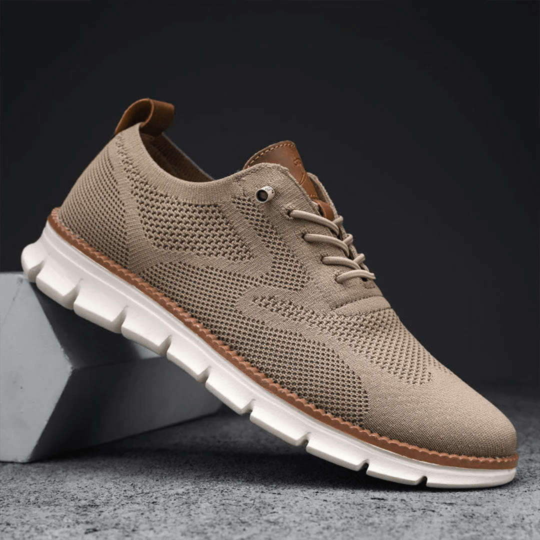 David | Moderne Herren Sneaker mit Strick-Obermaterial