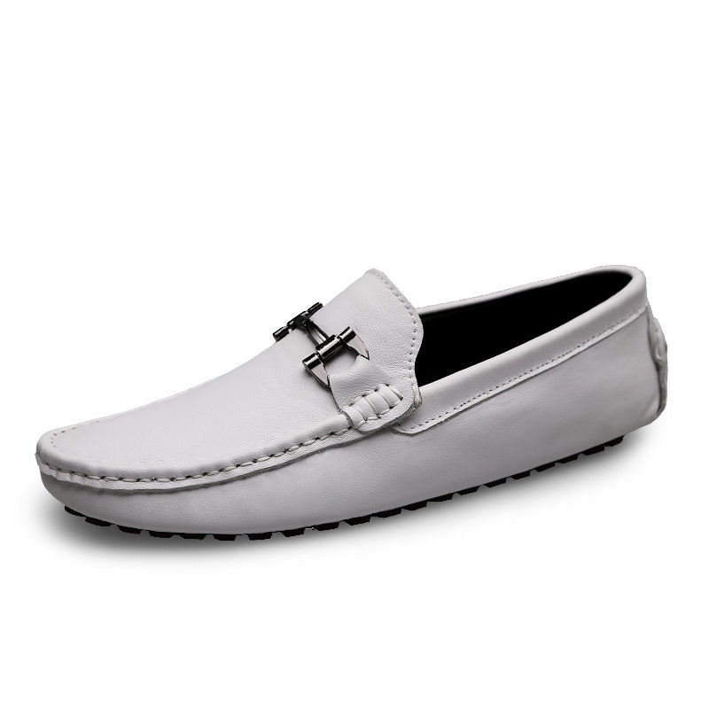 Herren Slip-On Loafer Schuh Casual Look Seitenansicht