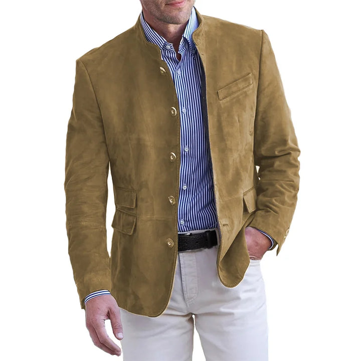 Dennis | Herren Colbertjacke mit Stehkragen