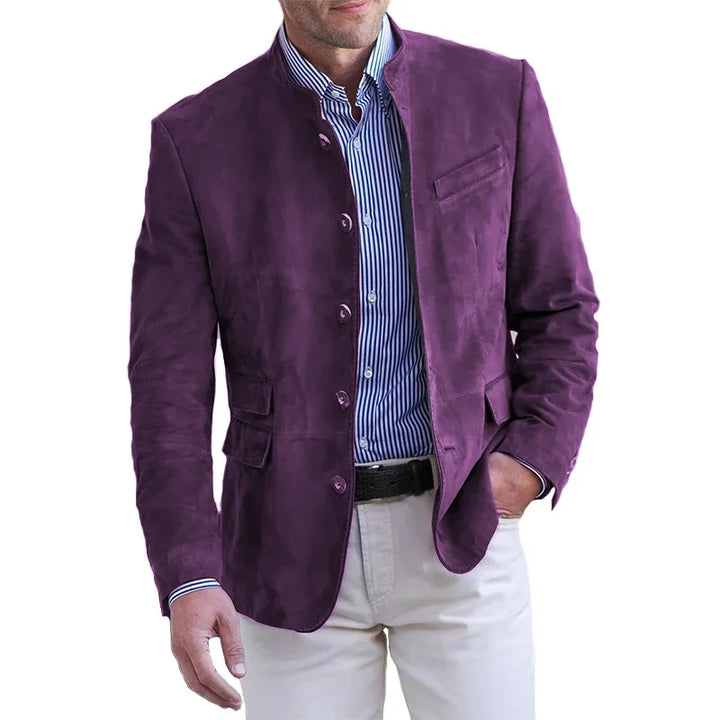 Dennis | Herren Colbertjacke mit Stehkragen