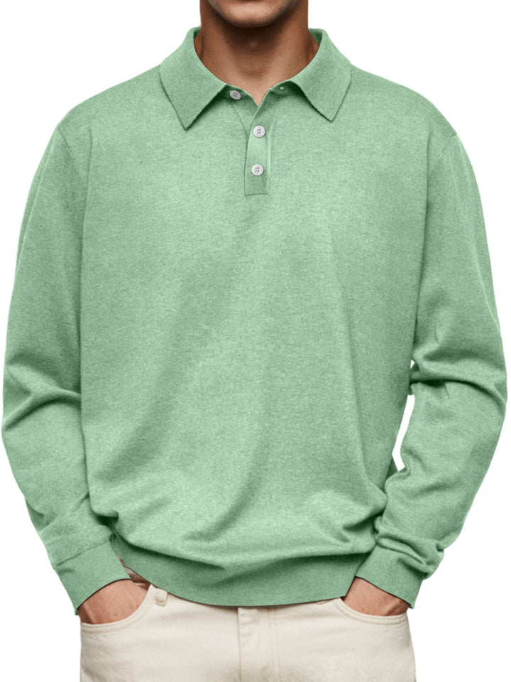 Orion | Herren Langarm Polohemd