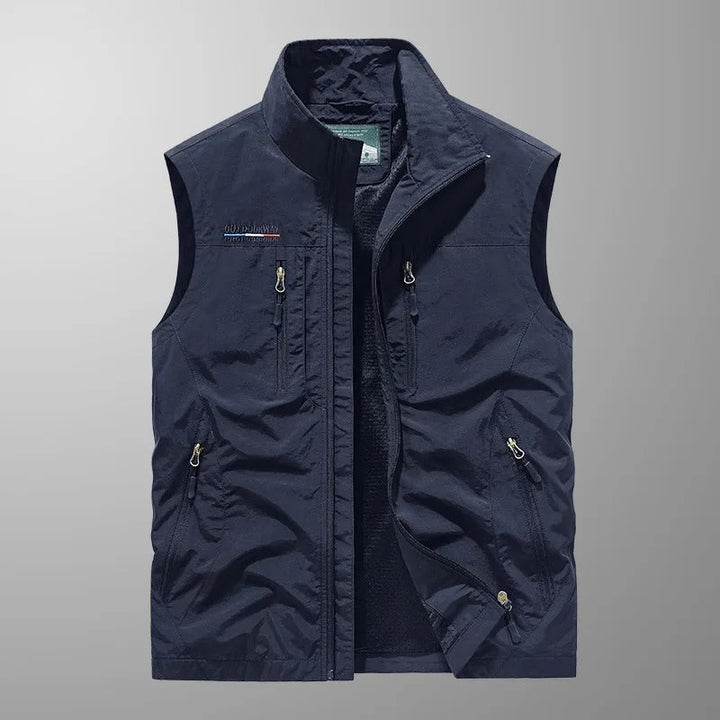 Odin | Herren Outdoor Weste mit Stehkragen