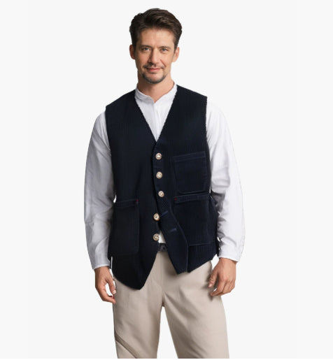 Herren Cordjacke im Casual-Stil für den Winter