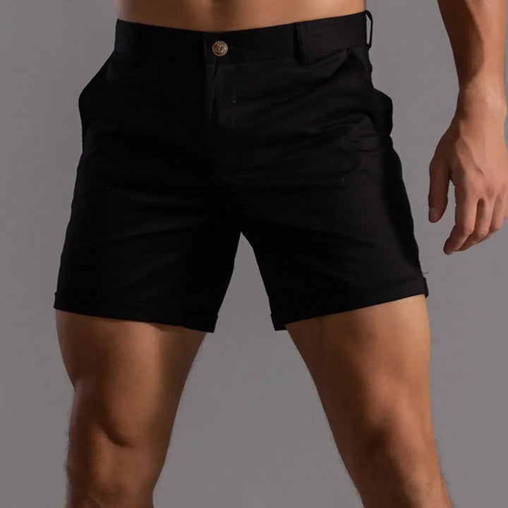 Niklas | Chino Shorts mit Knopfverschluss