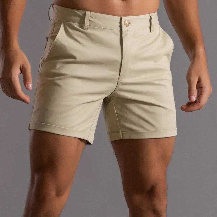 Niklas | Chino Shorts mit Knopfverschluss