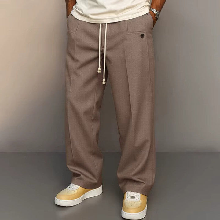 Grant | Herren Komfort Hose mit weitem Bein