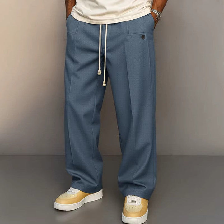 Grant | Herren Komfort Hose mit weitem Bein