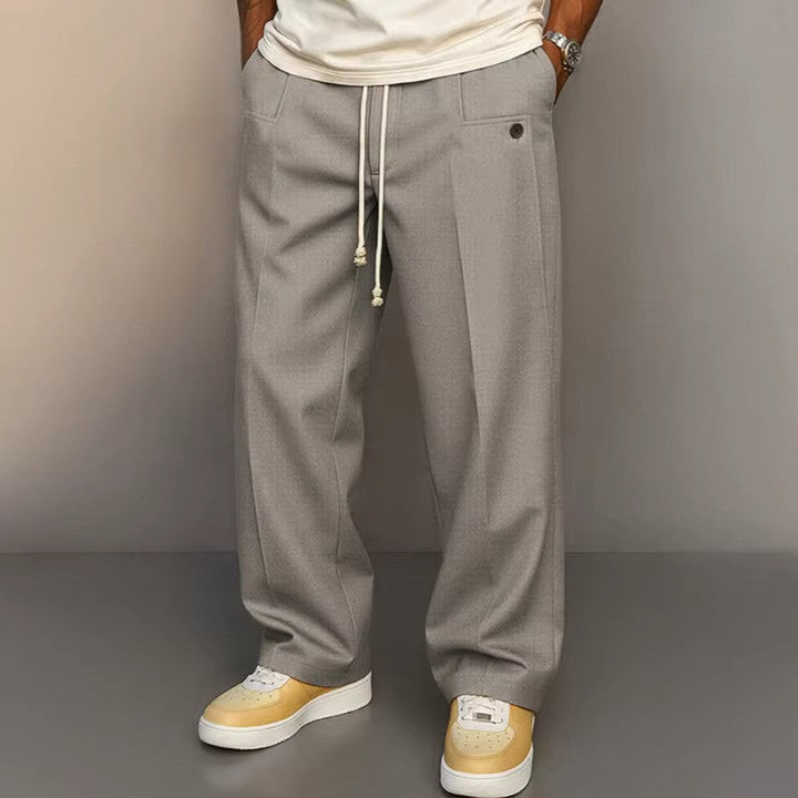 Grant | Herren Komfort Hose mit weitem Bein