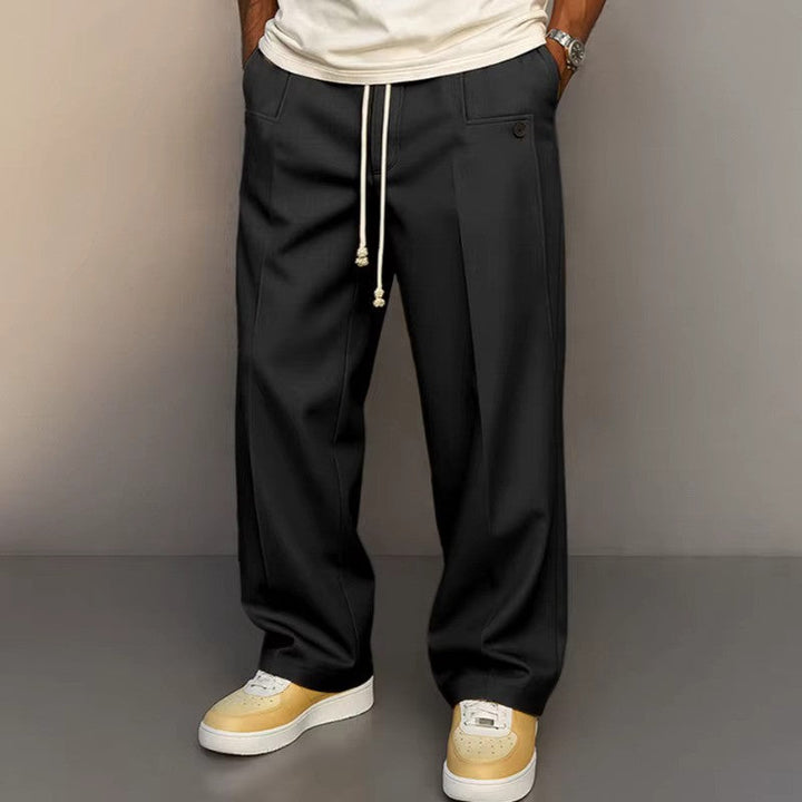 Grant | Herren Komfort Hose mit weitem Bein