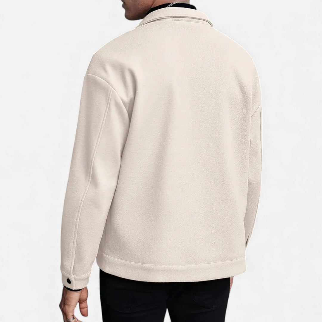 SwissFellas Herren Freizeitjacke, lässiger Casual-Stil