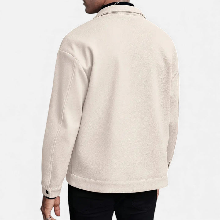 SwissFellas Herren Freizeitjacke, lässiger Casual-Stil