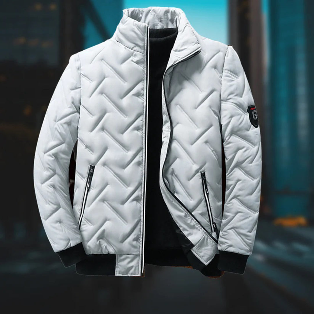 Fabio | Herren Steppjacke mit Kragen