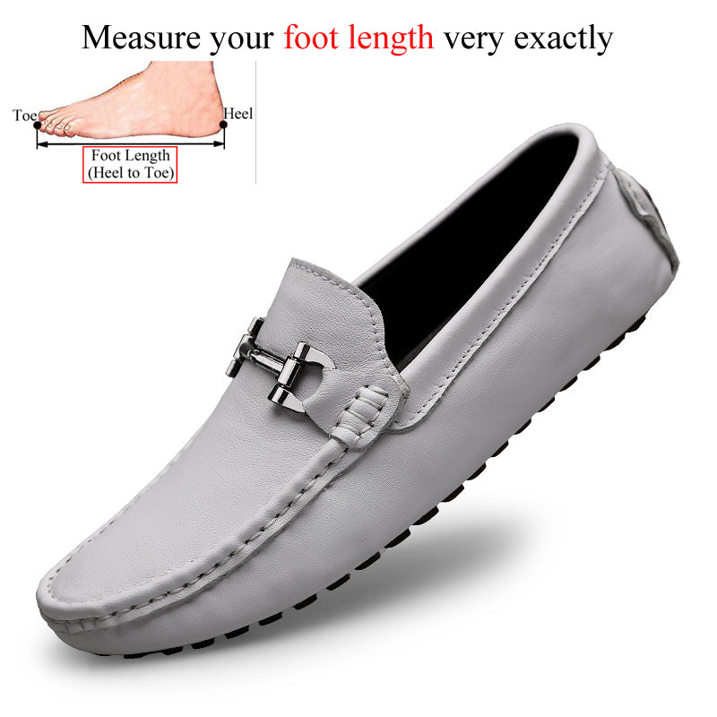 Herren Slip-On Loafer Schuh Casual Look Seitenansicht