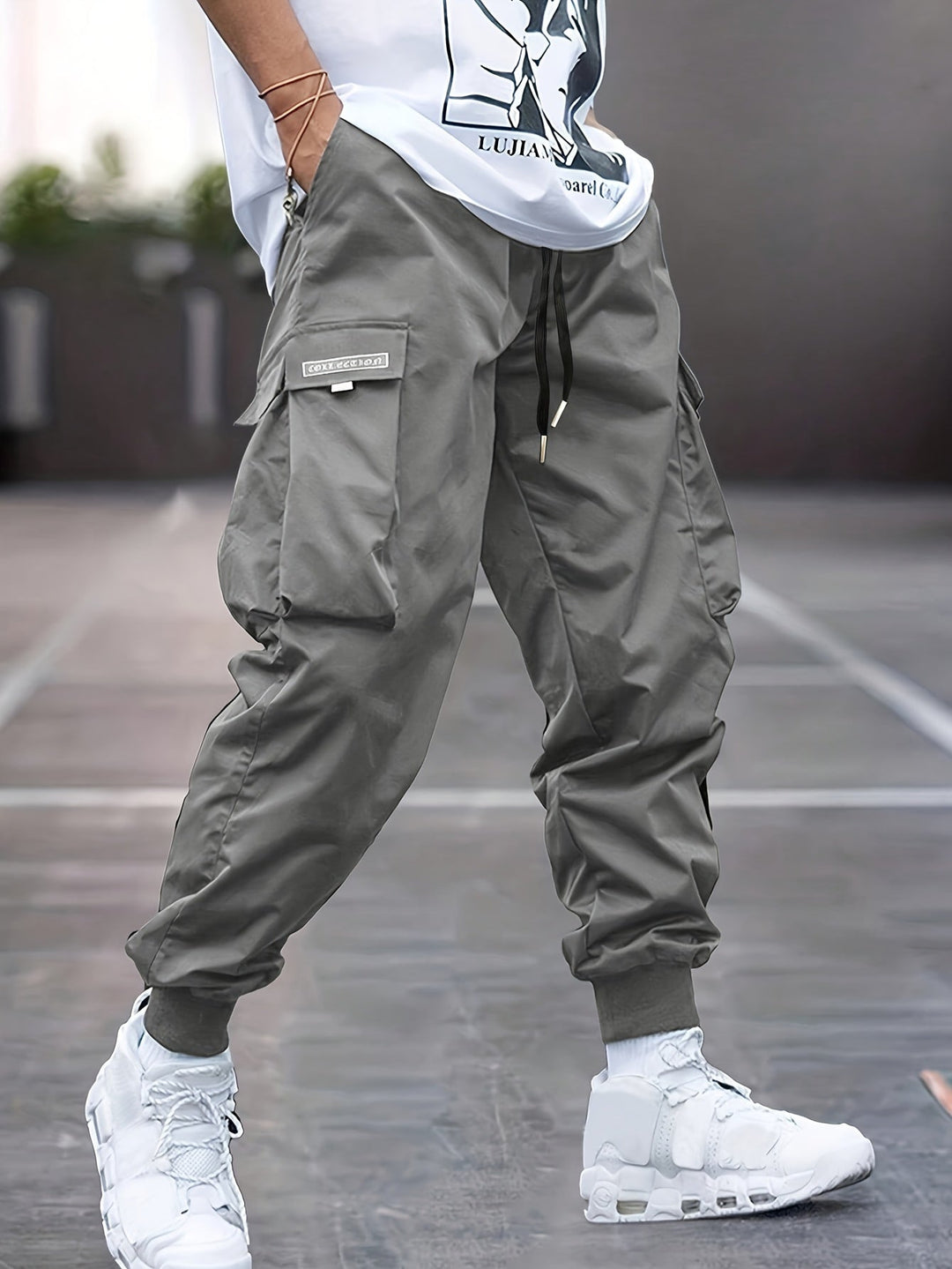 Oskar | Herren Cargo Jogger mit Bündchen