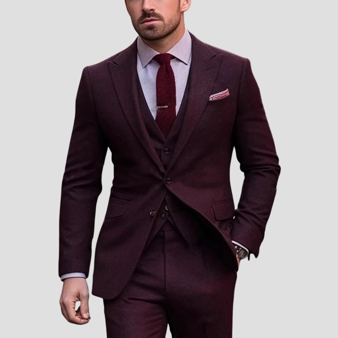 Louis | 3-piece men's suit with vest