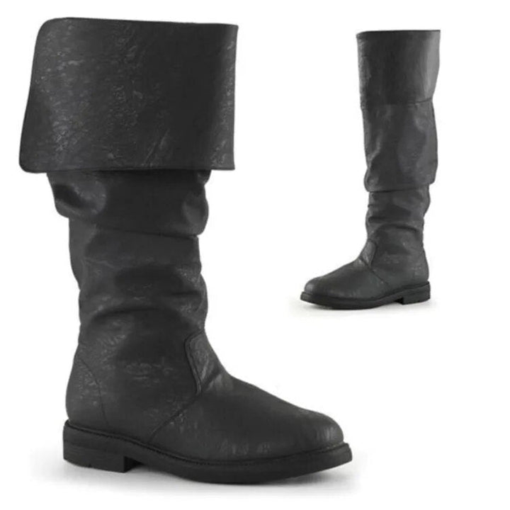 Frederik | Herren hohe Stiefel mit Umschlag