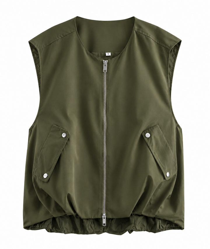 Lena | Women's Lightweight Vest with Zipper
