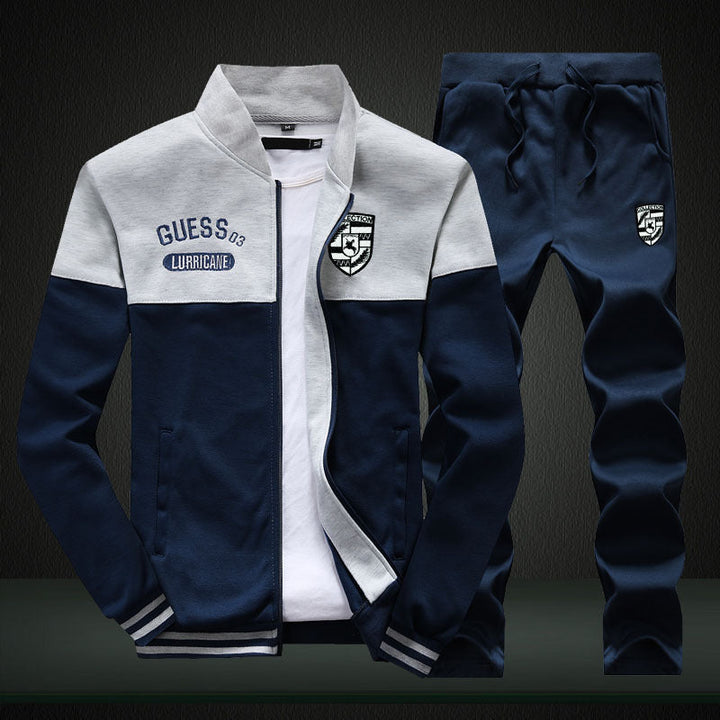 Geus | Herren Trainingsanzug mit Reißverschlussjacke