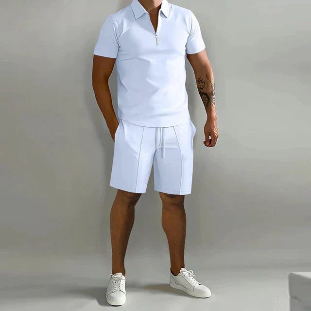 Giel | Herren Polo und Shorts Sommer Set