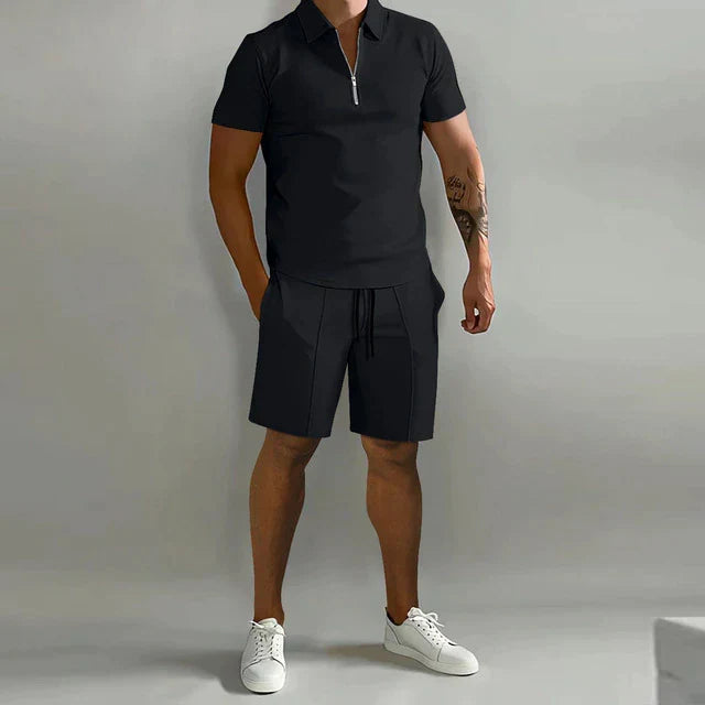Giel | Herren Polo und Shorts Sommer Set