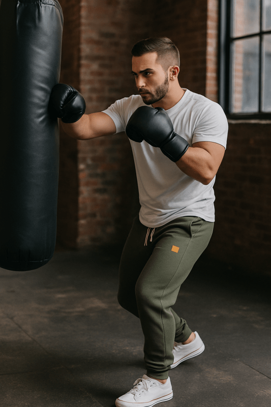 Kilian | Herren Jogginghose mit Bündchen