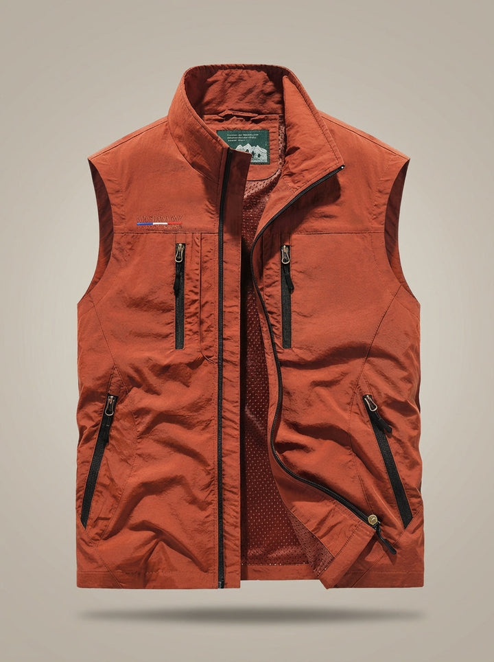 Enno | Herren Outdoor Weste mit Taschen