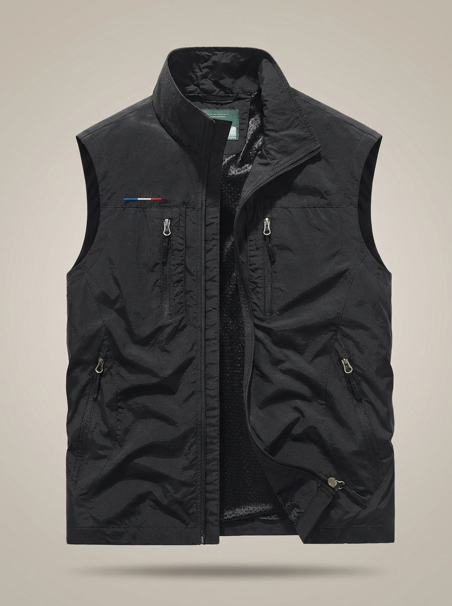 Enno | Herren Outdoor Weste mit Taschen