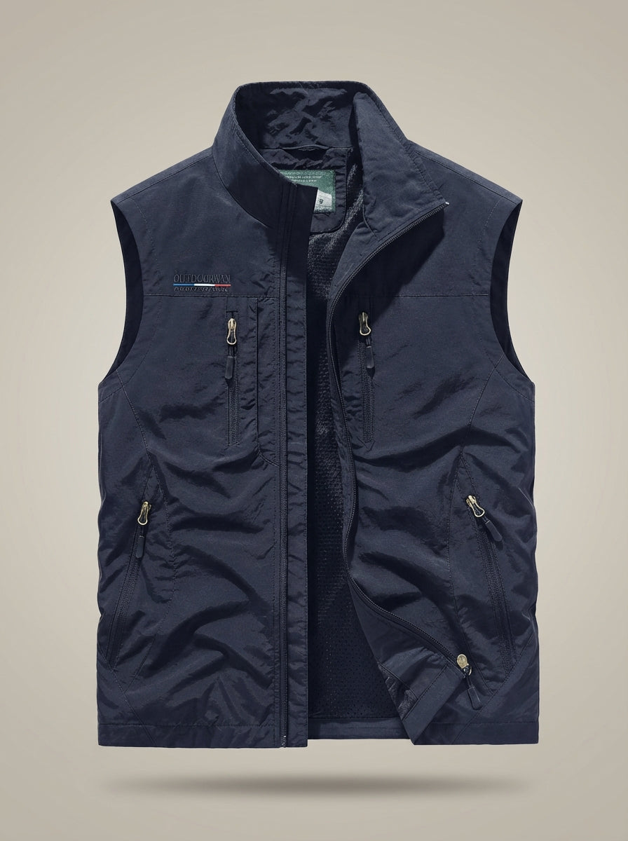 Enno | Herren Outdoor Weste mit Taschen