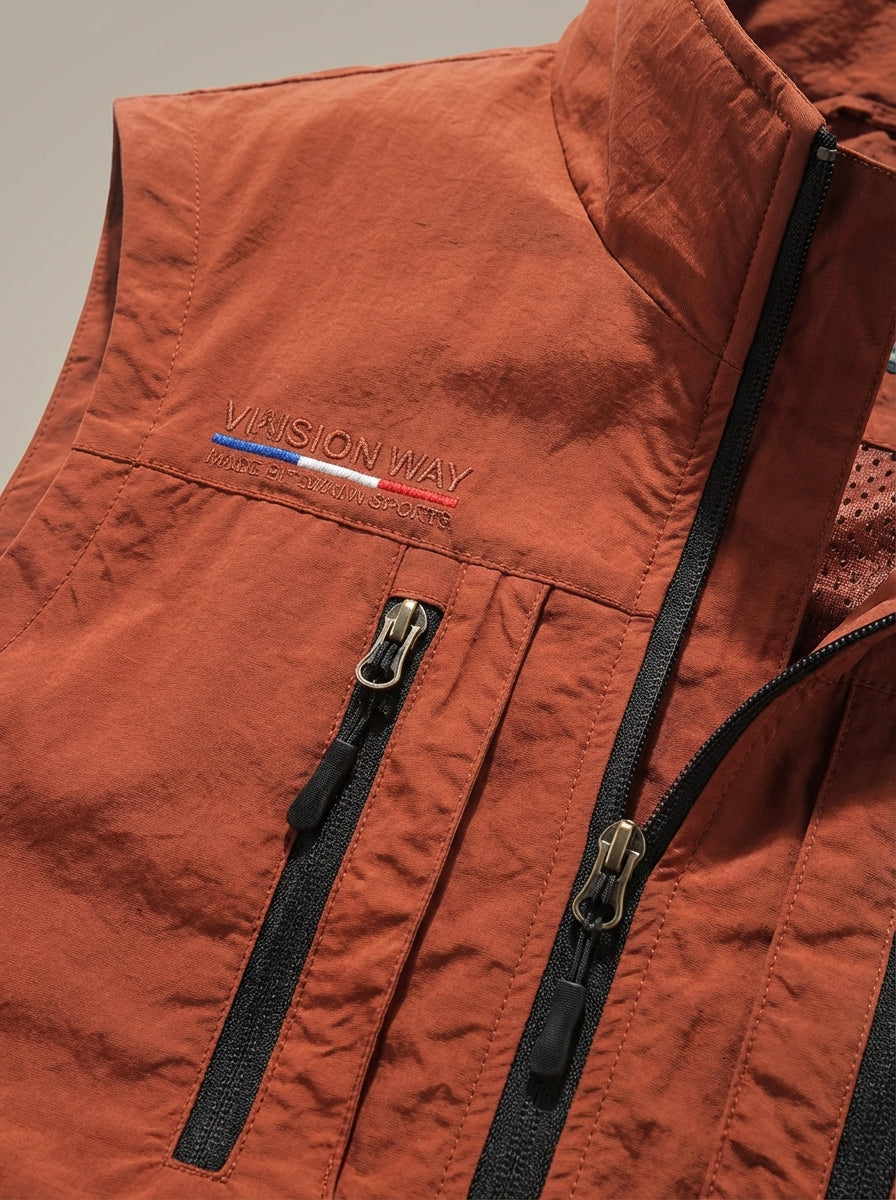 Enno | Herren Outdoor Weste mit Taschen
