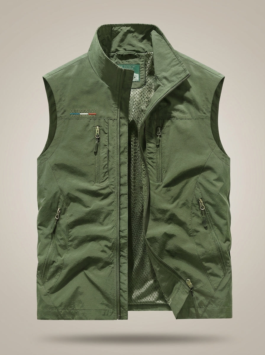 Enno | Herren Outdoor Weste mit Taschen