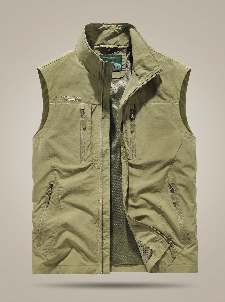 Enno | Herren Outdoor Weste mit Taschen