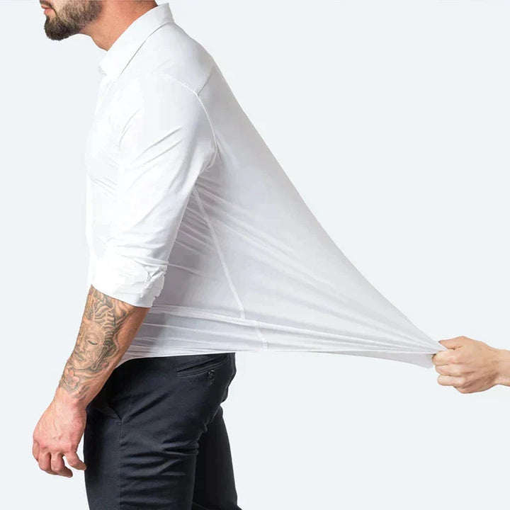 Hugo | Herren Stretch Hemd mit langem Arm