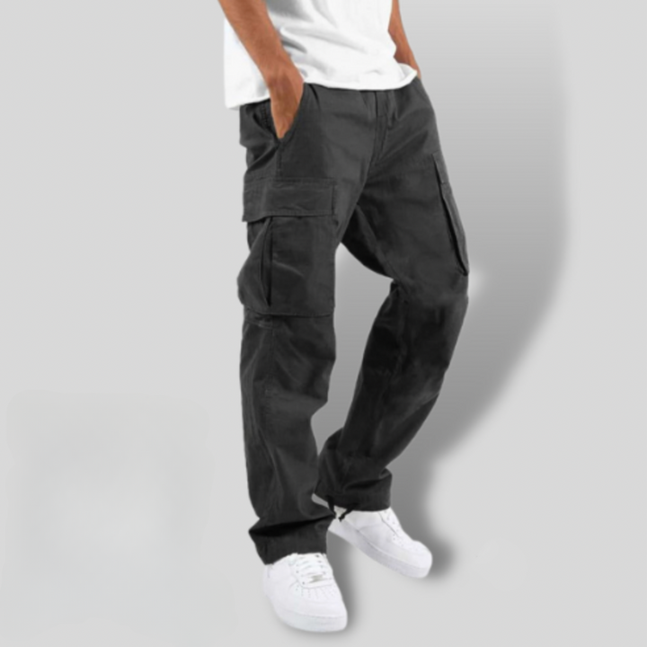 Mason | Herren Cargo-Hose mit geradem Bein und Pattentaschen