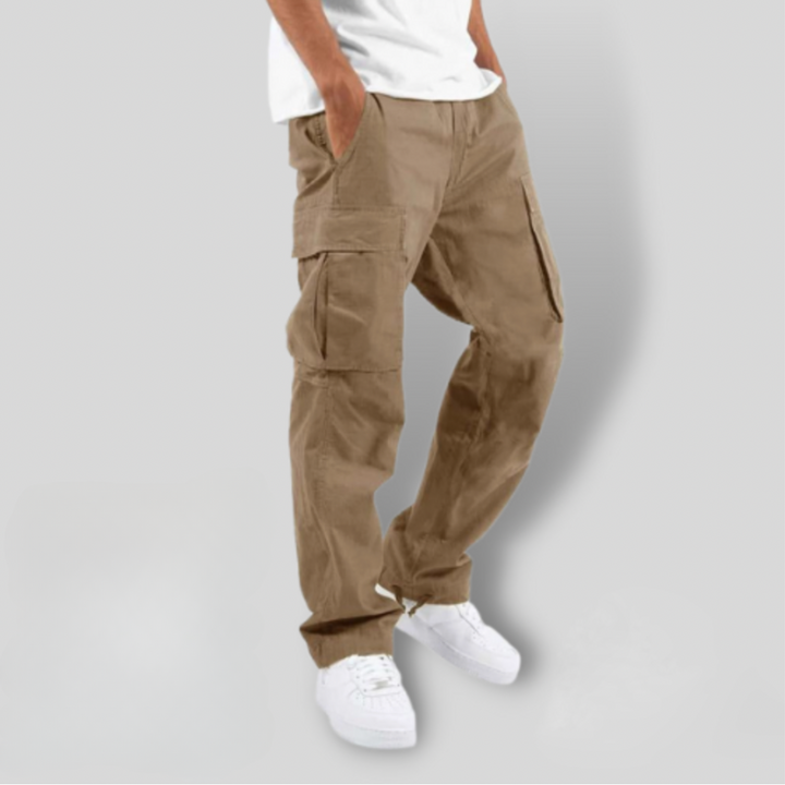 Mason | Herren Cargo-Hose mit geradem Bein und Pattentaschen